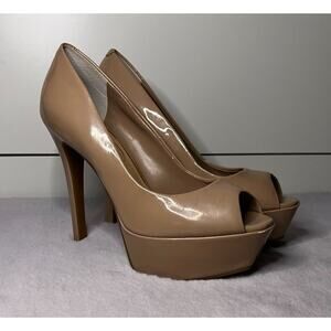Jessica Simpson Kelii Dress Peep Toe Pump Heels (Description For Size!!!)